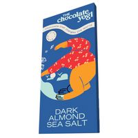 The Chocolate Yogi Dark Almond & Sea Salt Chocolate